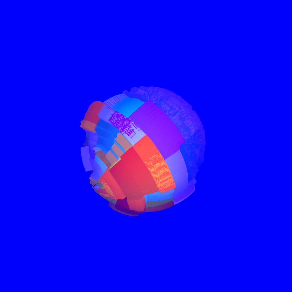 CLR-GLTCH Planet [BA] #20 static token preview