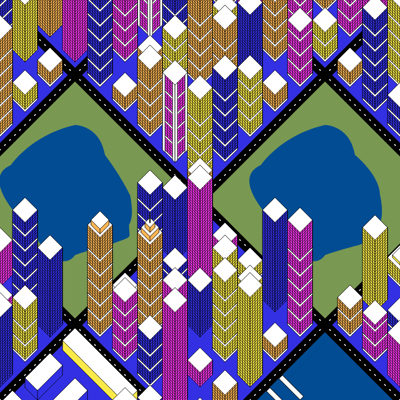 A City from Above #18 static token preview