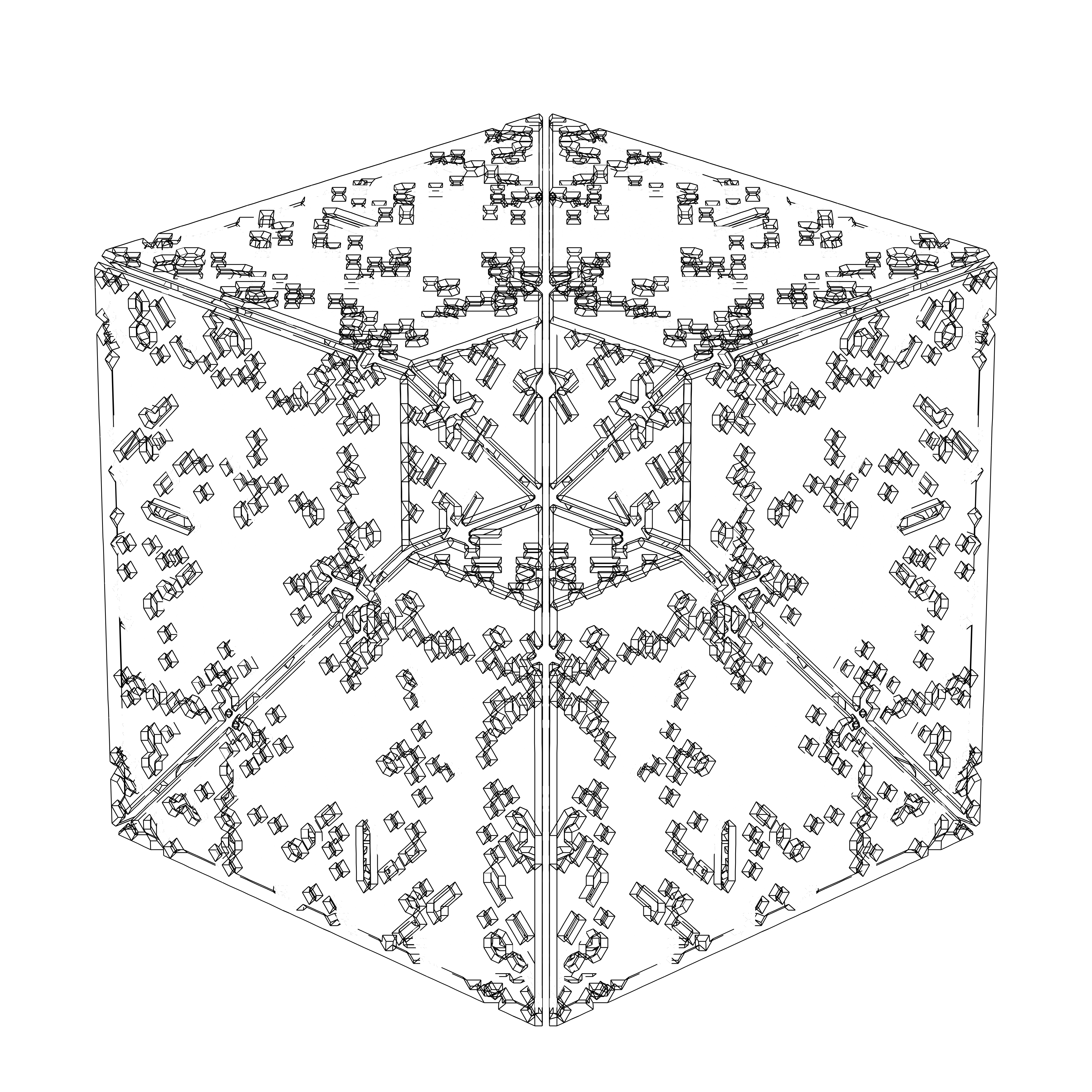 LL21 Alien Art Cube #13 static token preview