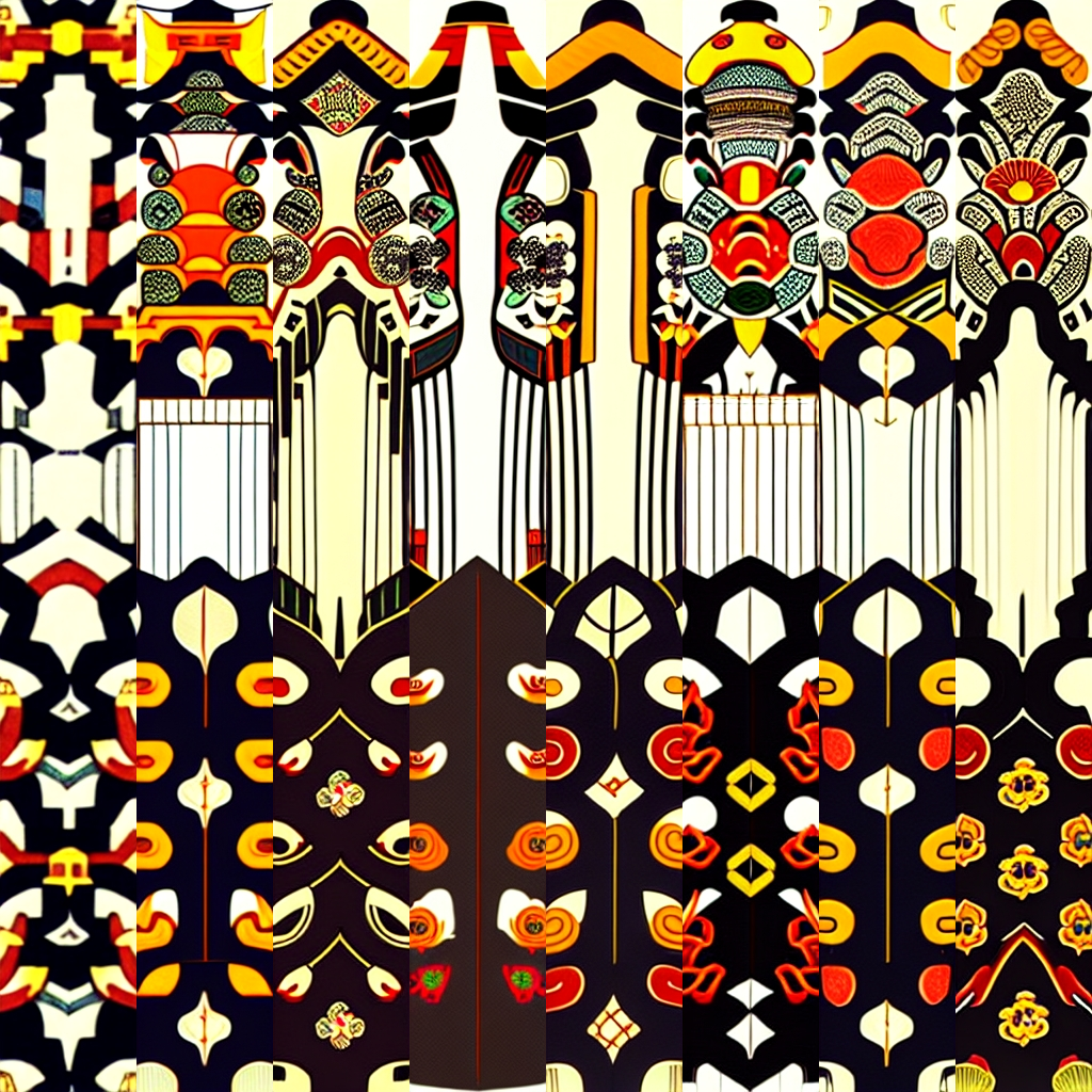 AI Japanese Traditional Texture #2 static token preview