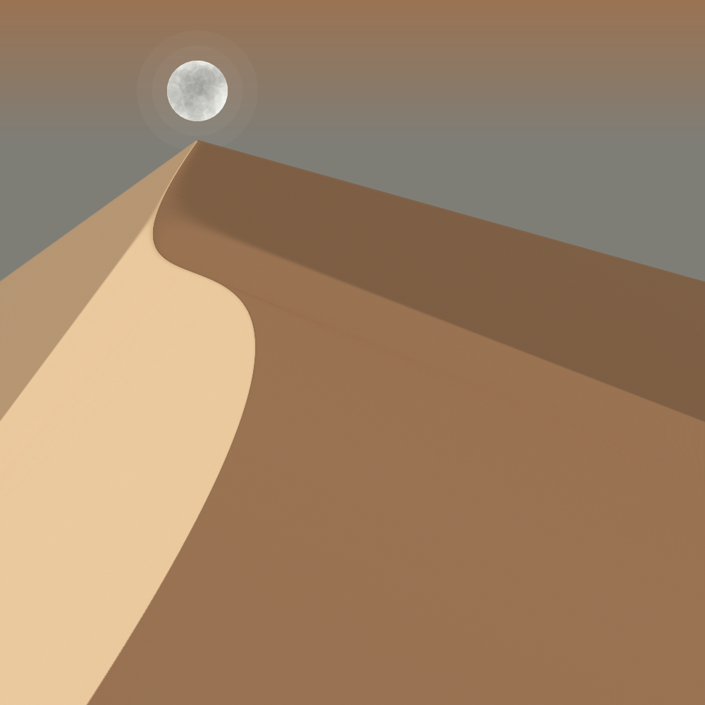 Dune & Moon #8 static token preview