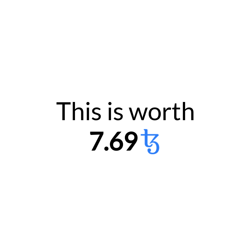 The Value Of Art #11 static token preview