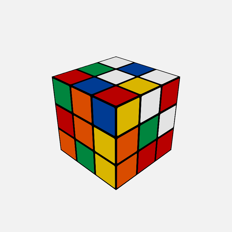 Rubik's Cube #5 static token preview