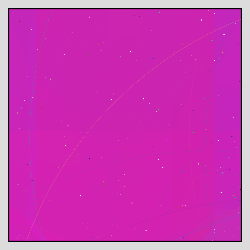 Color Field Starry B #55 static token preview