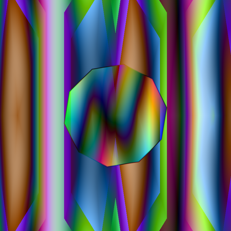 Multiple Colorful Shapes #18 static token preview