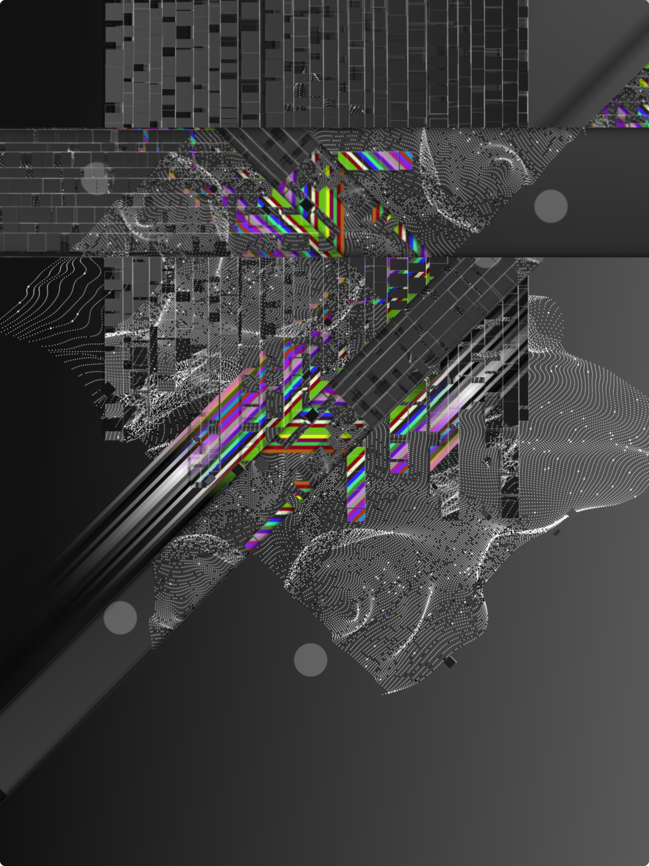 Fronteras en abstracto #12 static token preview