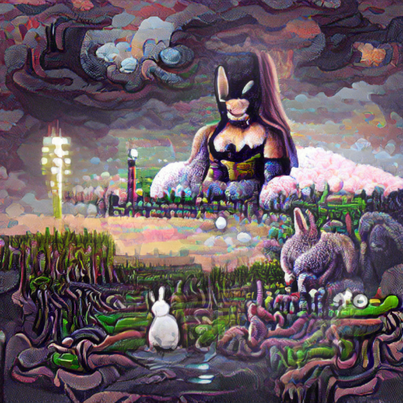 Follow the White Rabbit #5 static token preview