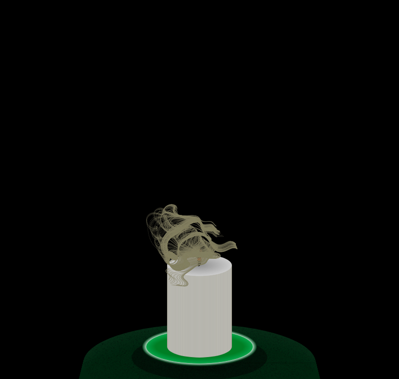 Candle in the Light Breeze #14 static token preview