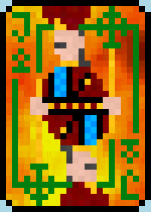 Pixel Poker #10 static token preview