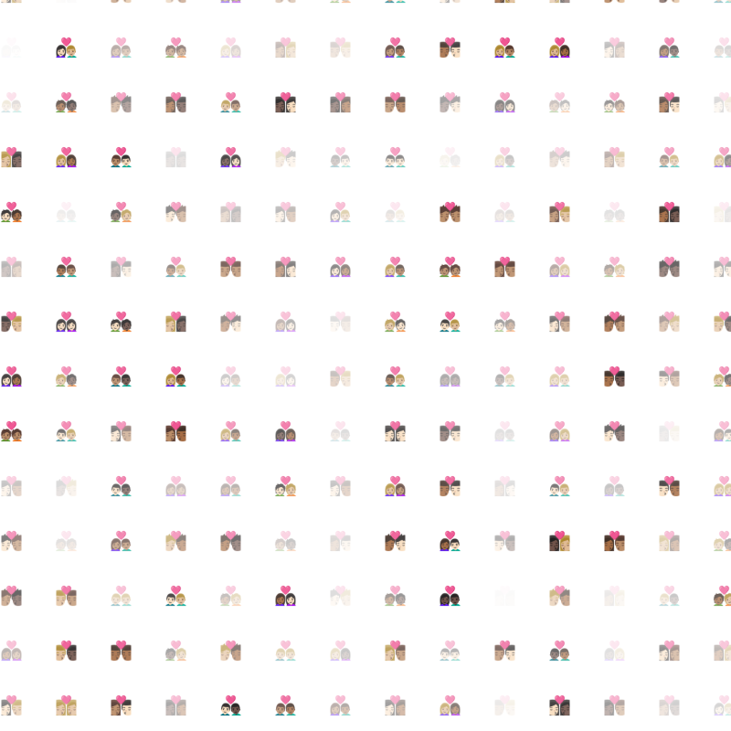 hash emoji #couple #1 static token preview
