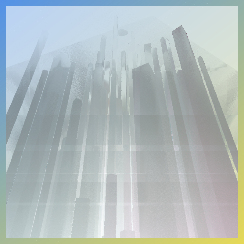 Crystalline Cloud City #1 static token preview