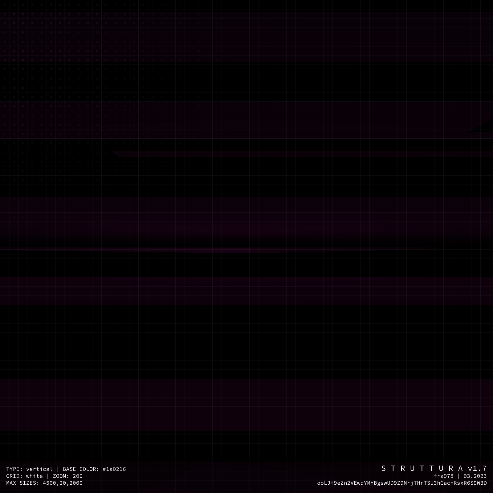 S T R U T T U R A #13 static token preview