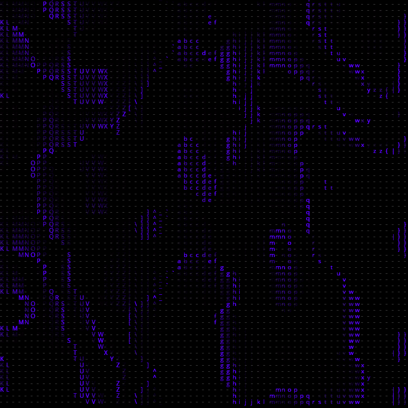 Ascii Noise #39 static token preview