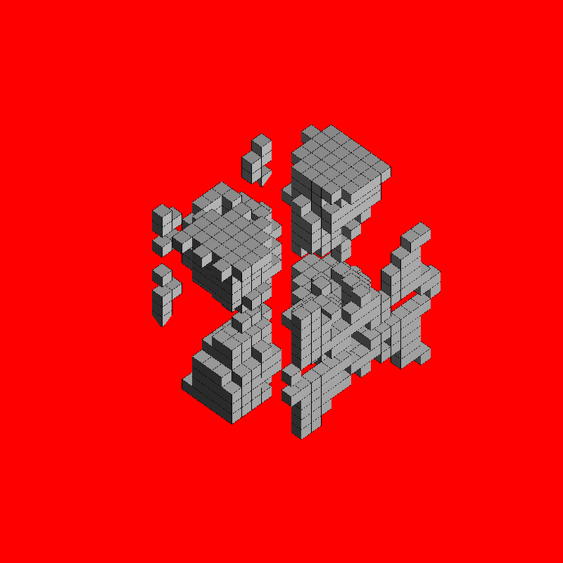 Voxelium #7 static token preview