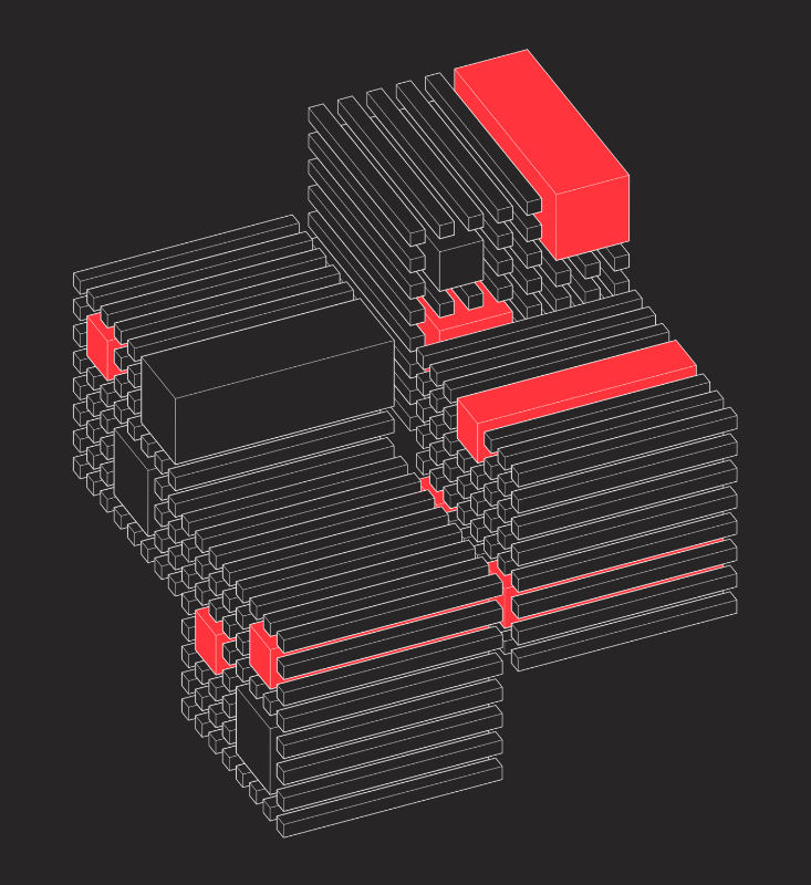 Cubick (Neon Red) #23 static token preview