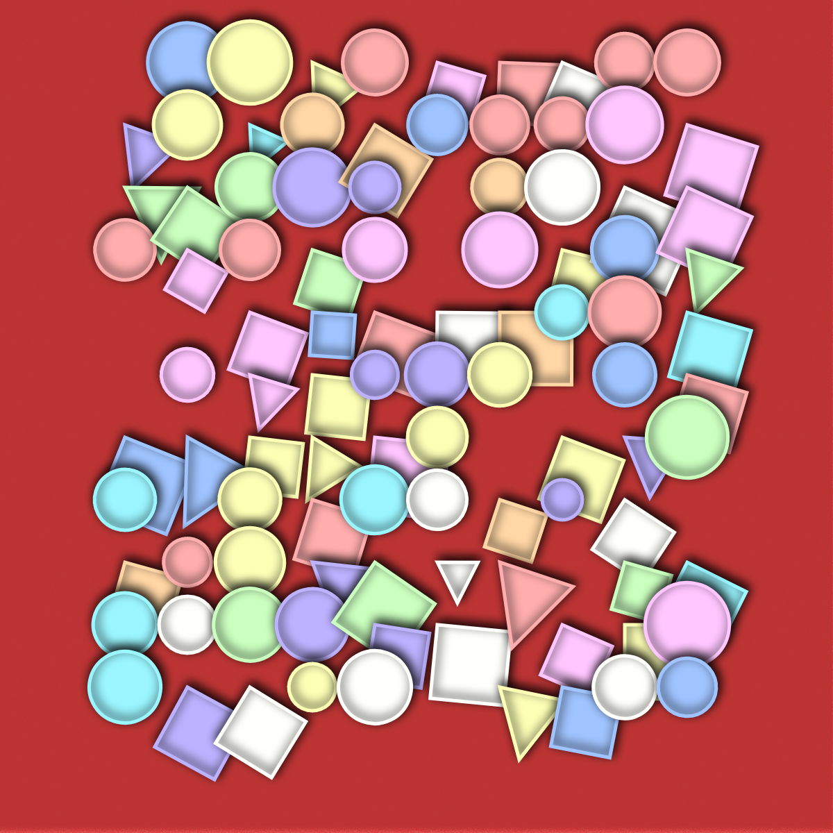 Geometric Mess #24 static token preview