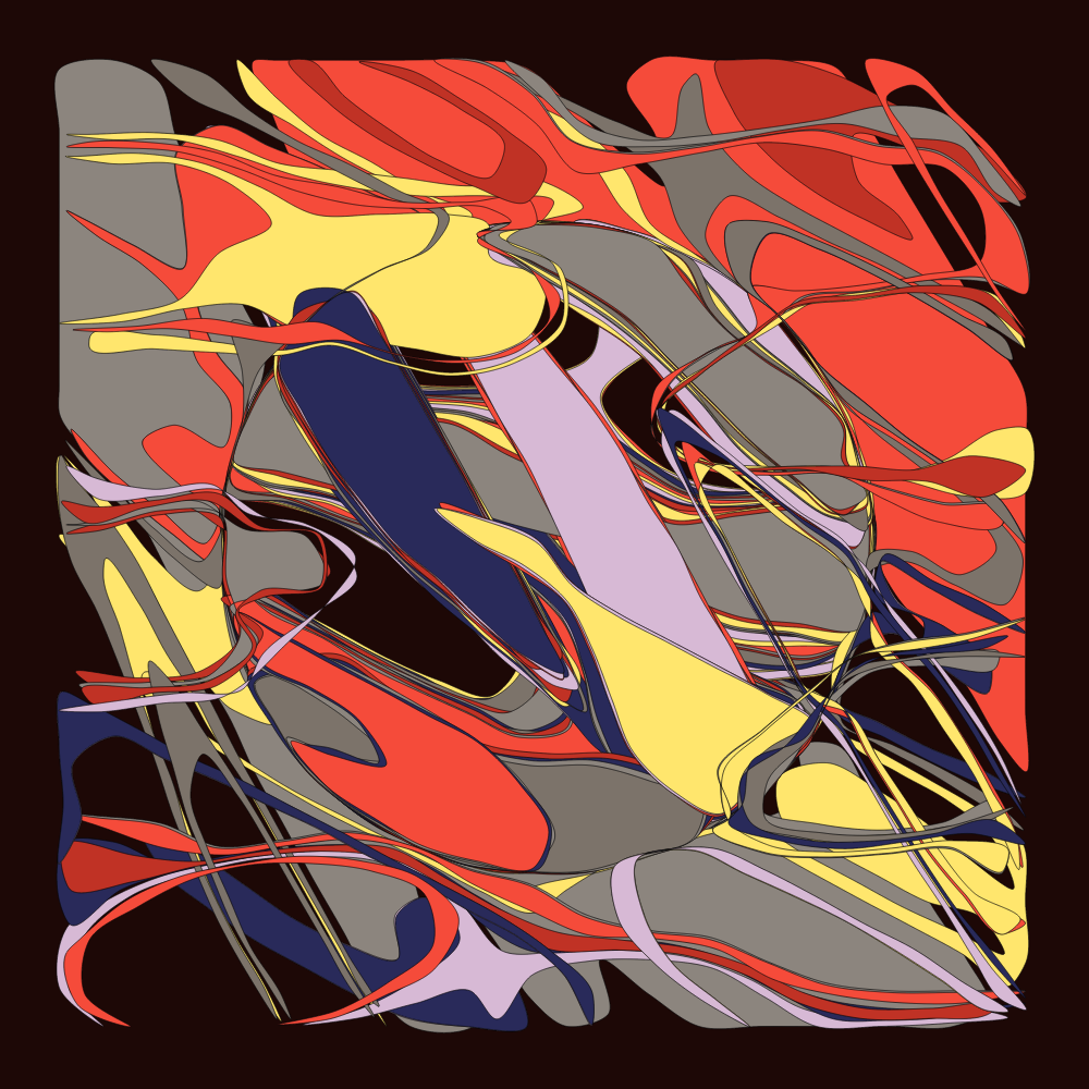 Geometric colorful shapes 3 #18 static token preview