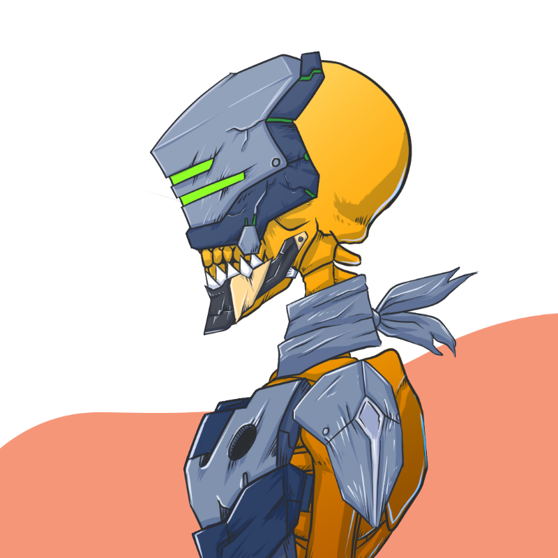 Skeleton Soldiers #19 static token preview