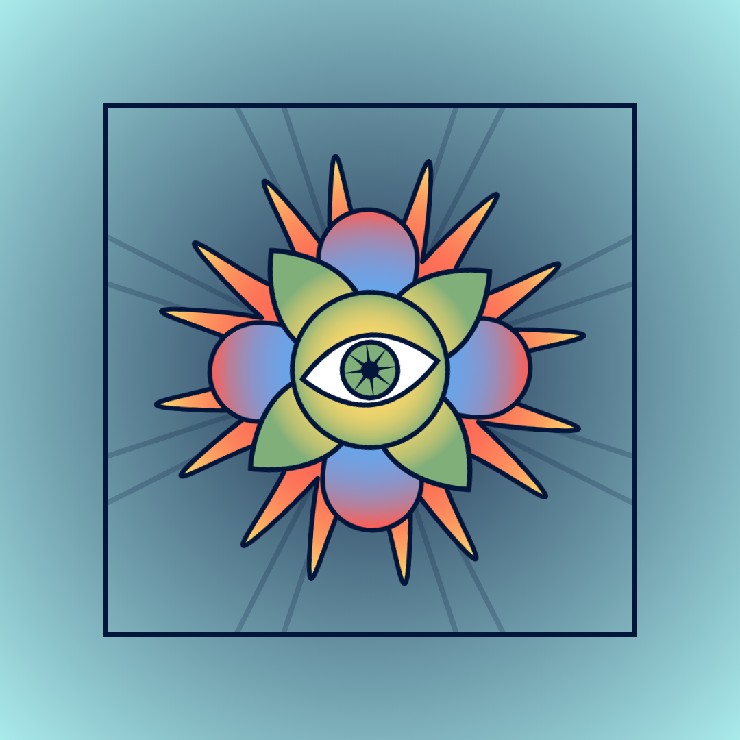 NOWHERE FLOWER #12 static token preview