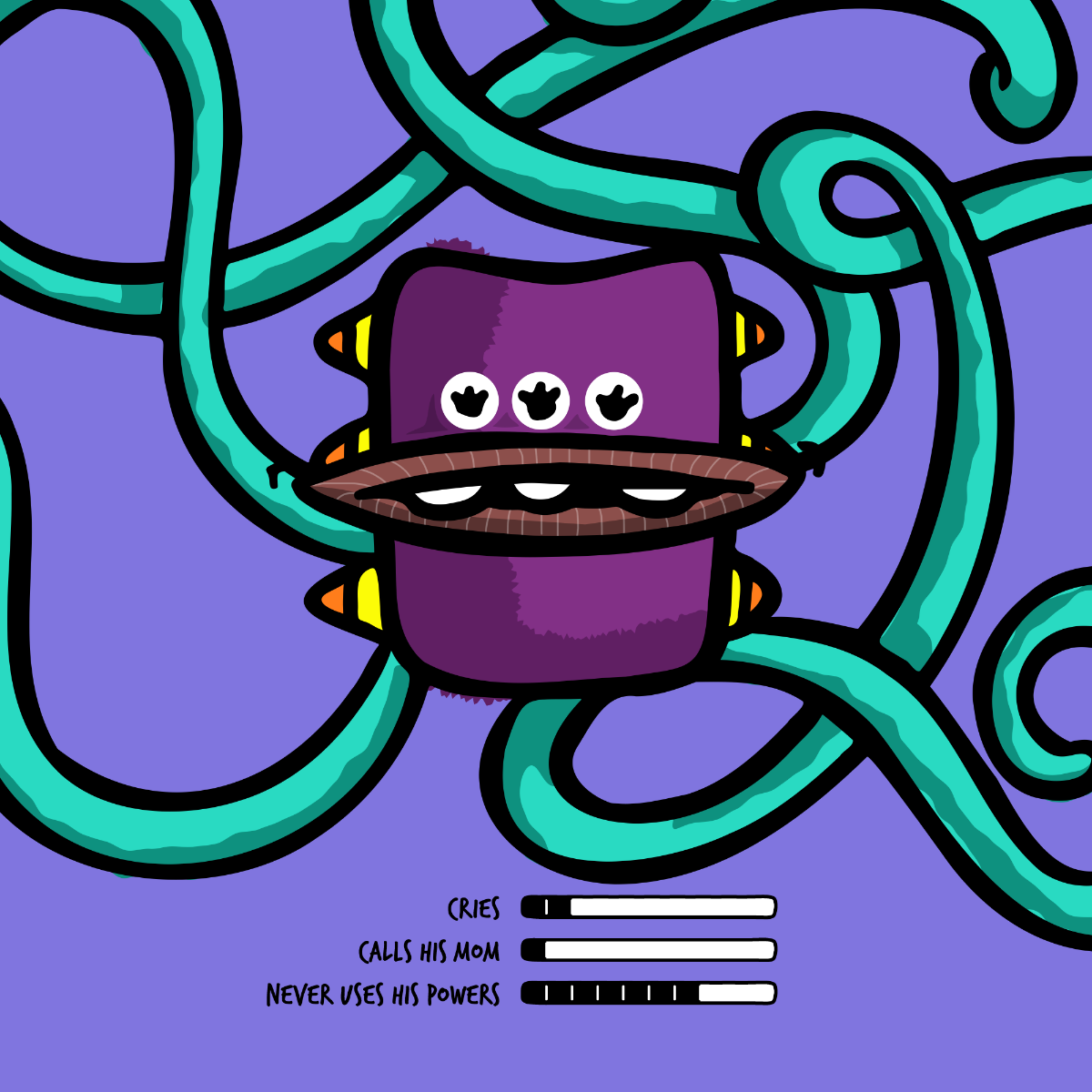 Useless Monsters #15 static token preview
