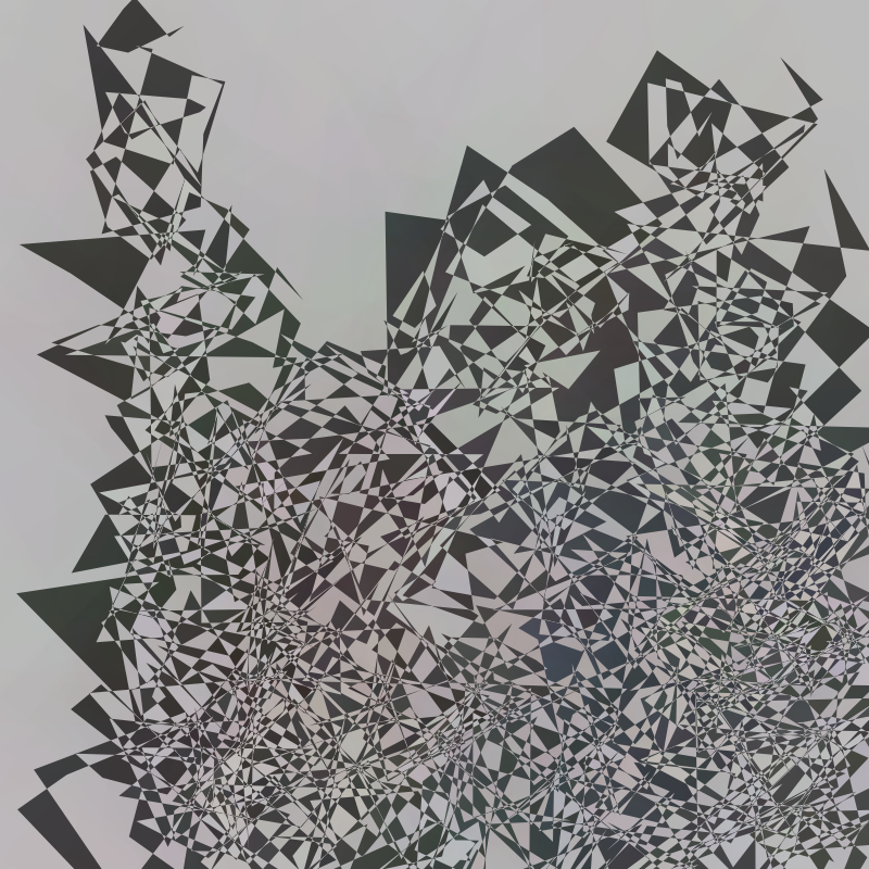 Vibrant Polygonal Array #4 static token preview