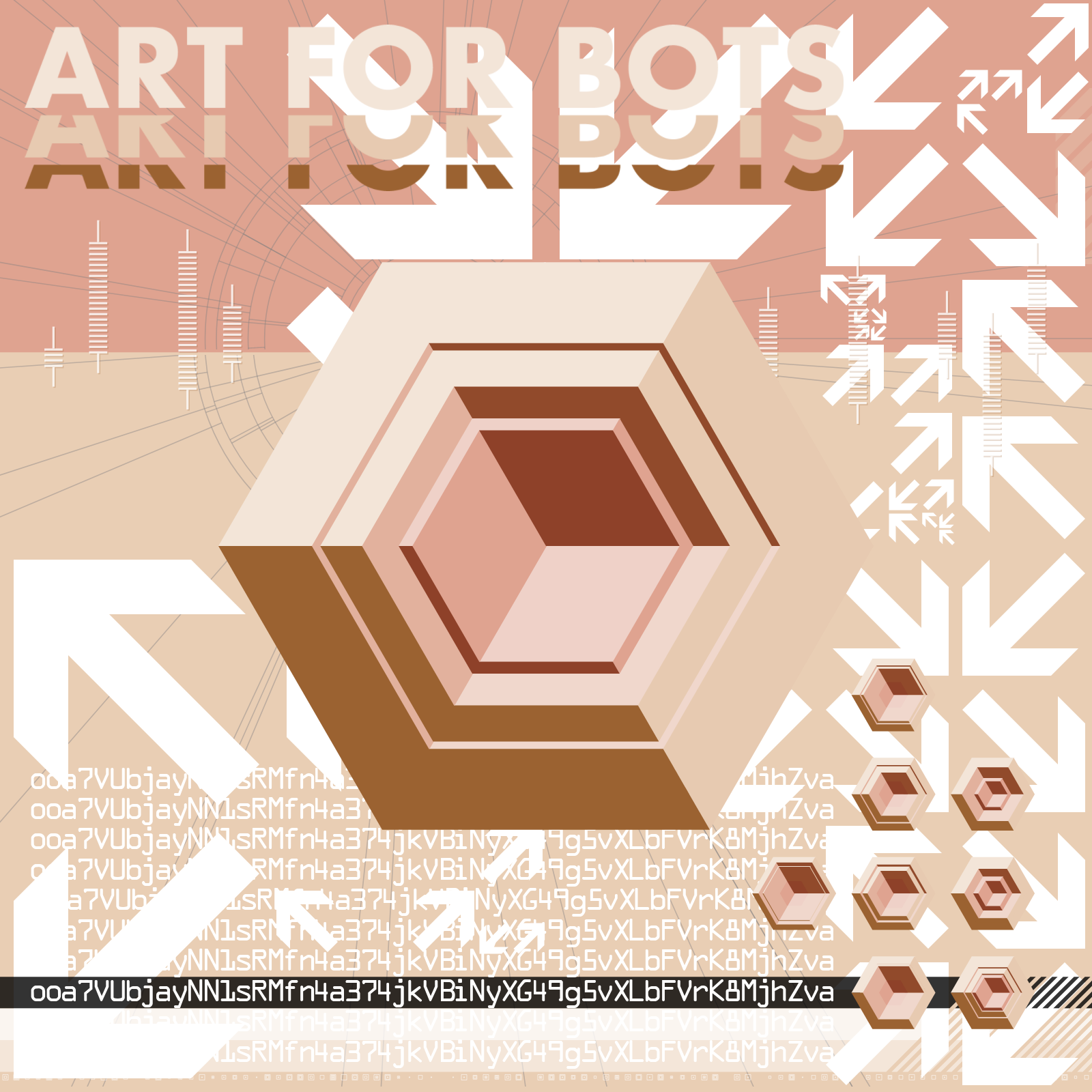 Hexagones - Art for Bots for Humans #4 static token preview