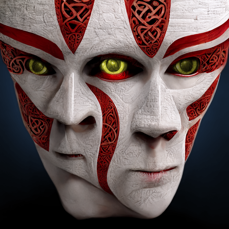AI Mask #8 static token preview