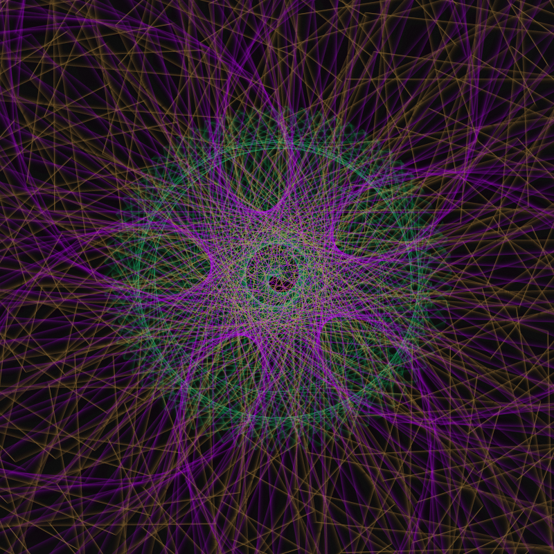 MathArt：FxHash #18 static token preview
