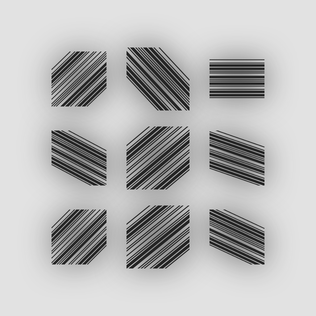 barcode(fxhash) #18 static token preview