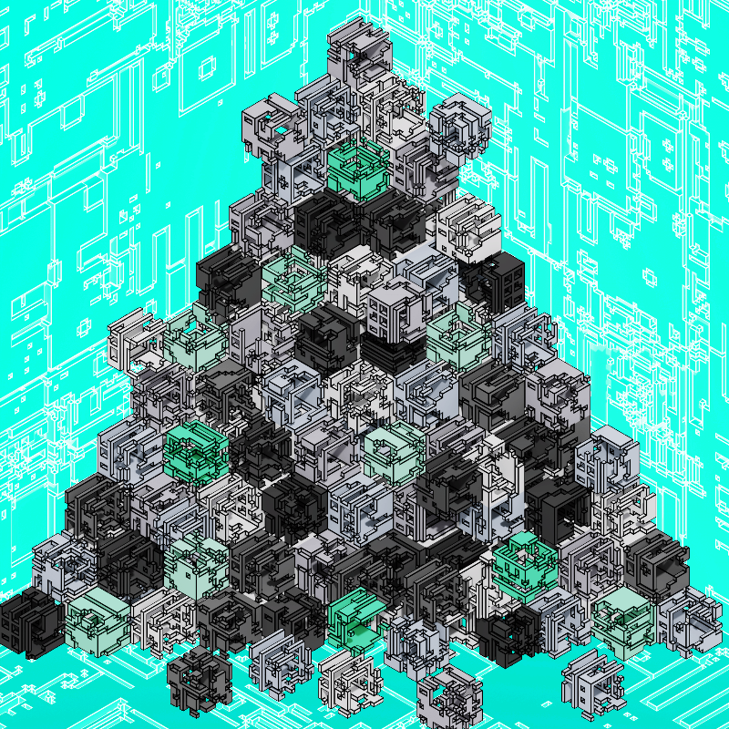 Chaotic Cube #1 static token preview