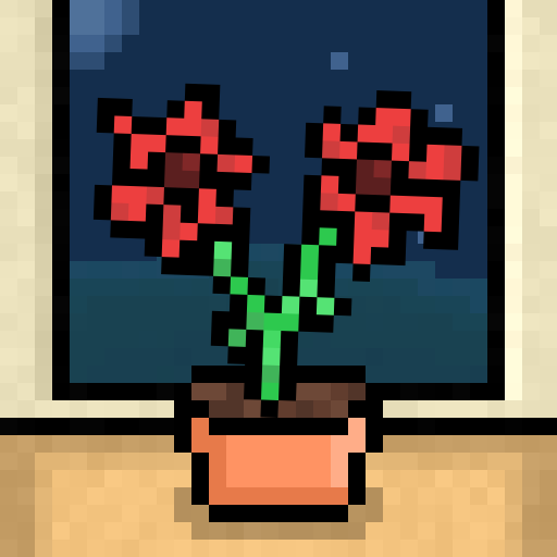 Pixel Flowers #20 static token preview