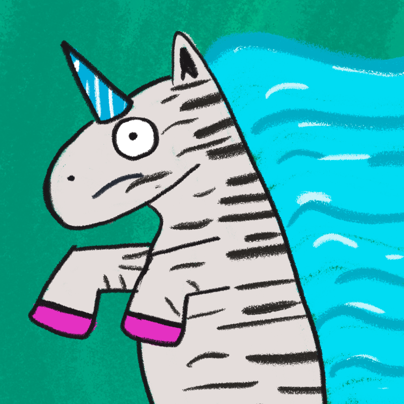 Peculiar unicornos #13 static token preview