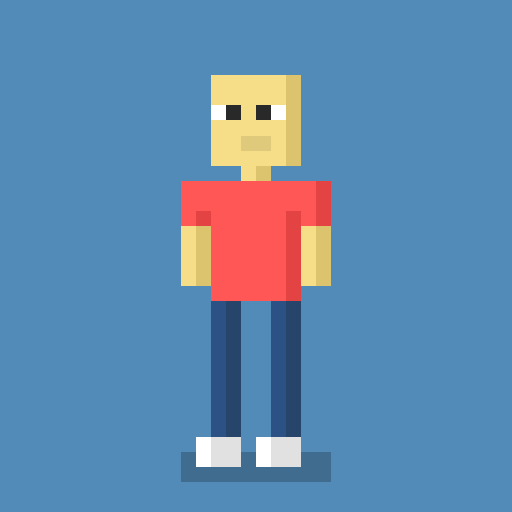 Pixel Dudes #16 static token preview
