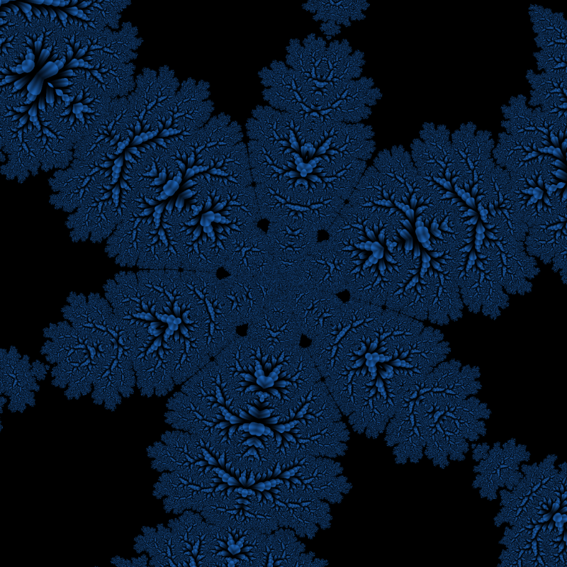 Fractal Flower #7 static token preview