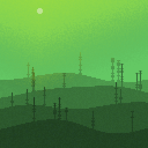 Pixel Forest #20 static token preview
