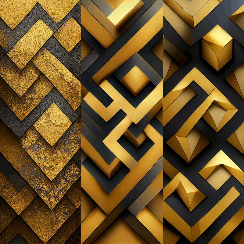 AI Gold #14 static token preview