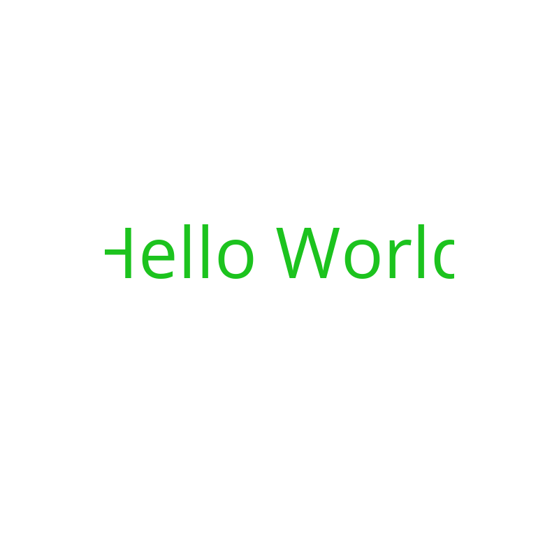 Hello World #4 static token preview