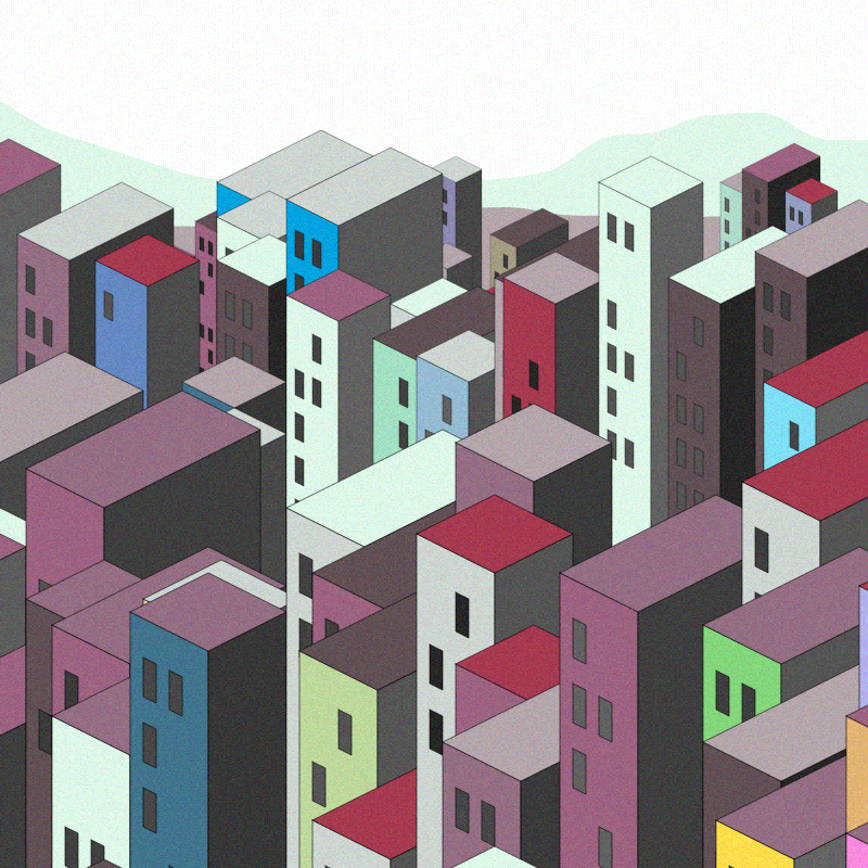 Coloured City #8 static token preview