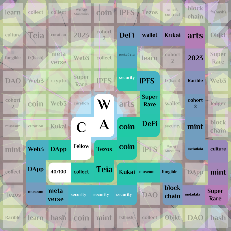 Waccy - learning snake #17 static token preview