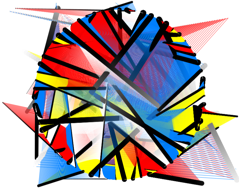De Stijl Interpolated #18 static token preview