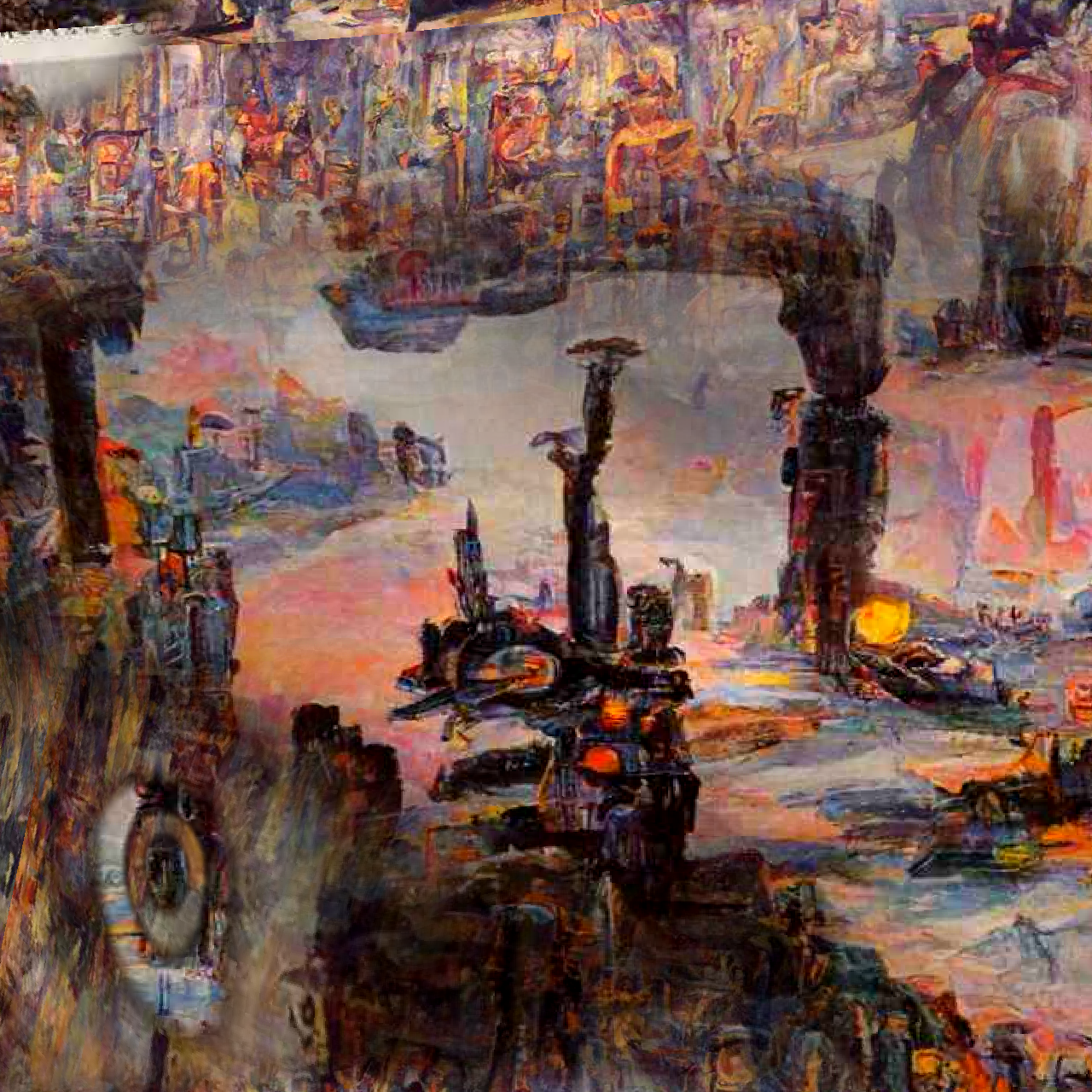 the fabric of time as contemporary ruins #13 static token preview