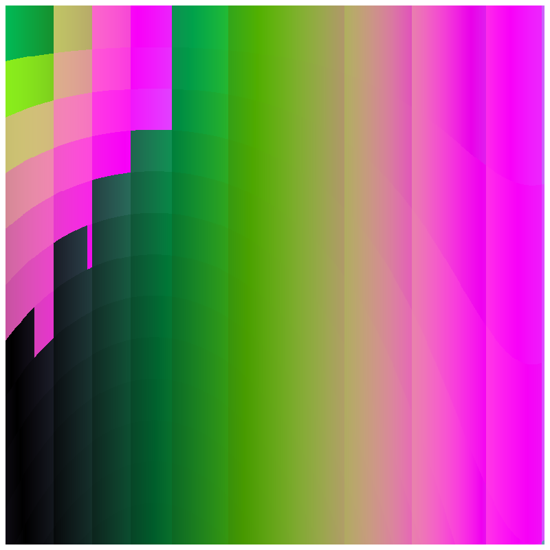 Deluxe Gradient Pixels #17 static token preview