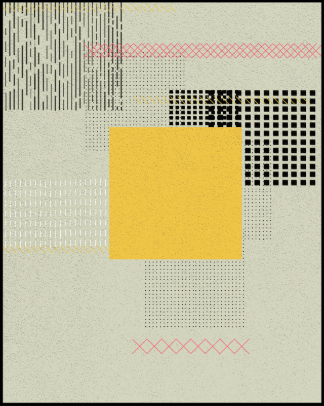 Dance of lines and shapes #12 static token preview