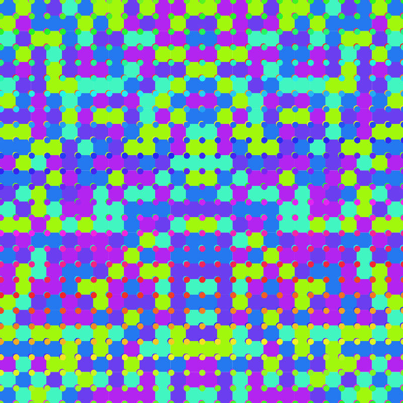 Squares and dots #10 static token preview