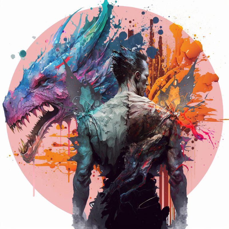Dragon Bloke #11 static token preview