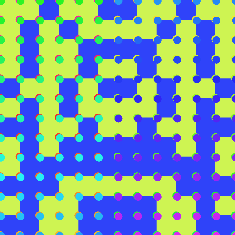 Squares and dots #11 static token preview