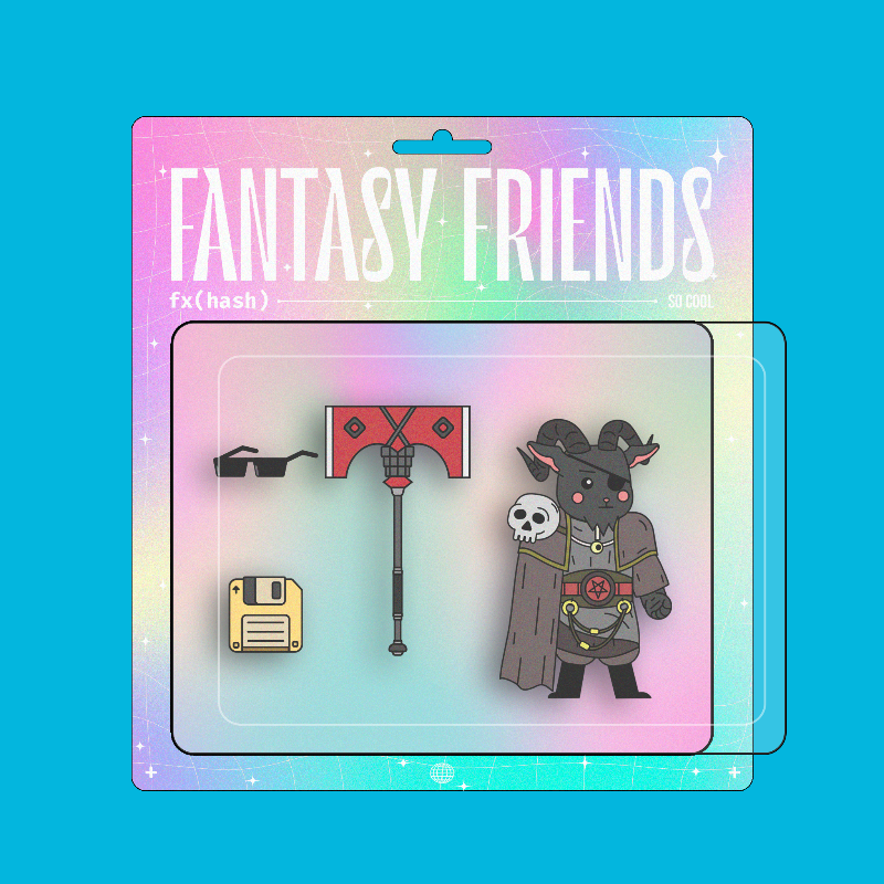 Fantasy Friends #7 static token preview