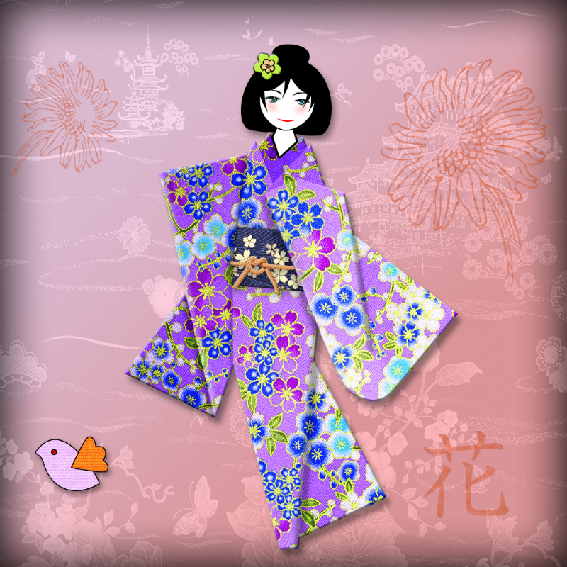 Origami Girls #12 static token preview