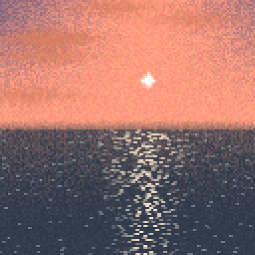 Pixel Ocean #6 static token preview