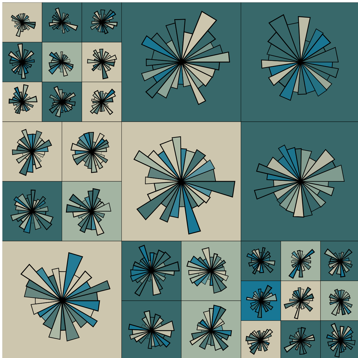 Dancing triangles #16 static token preview